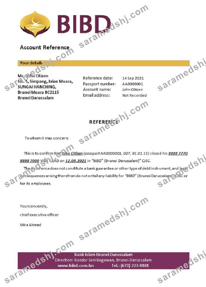 Brunei_Islam Darussalam bank_closure reference